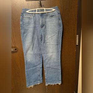 Universal Thread Ankle Bootcut Jeans Light Wash Size 6 Regular High Waisted